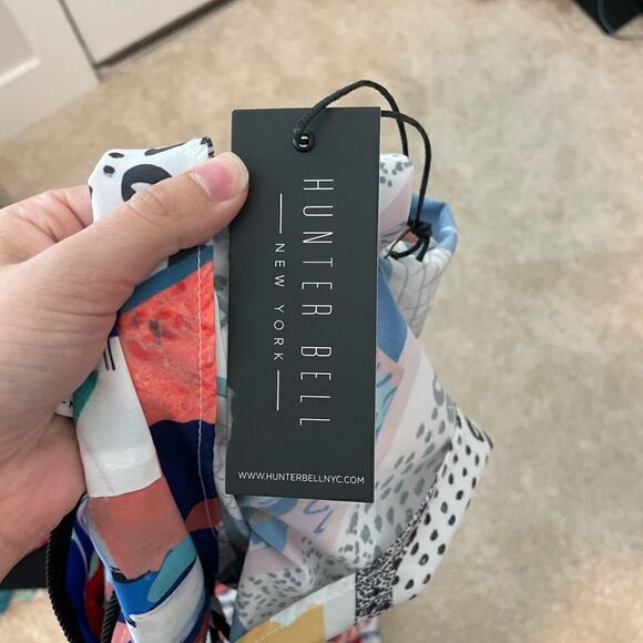 NWT Hunter Bell Patchwork Maxi Dress - Picture 5 of 6